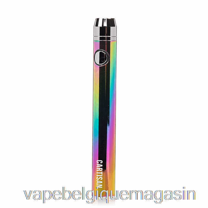 Vape Shop Bruxelles Cartisan Bouton Vv 900 510 Batterie Arc-en-ciel